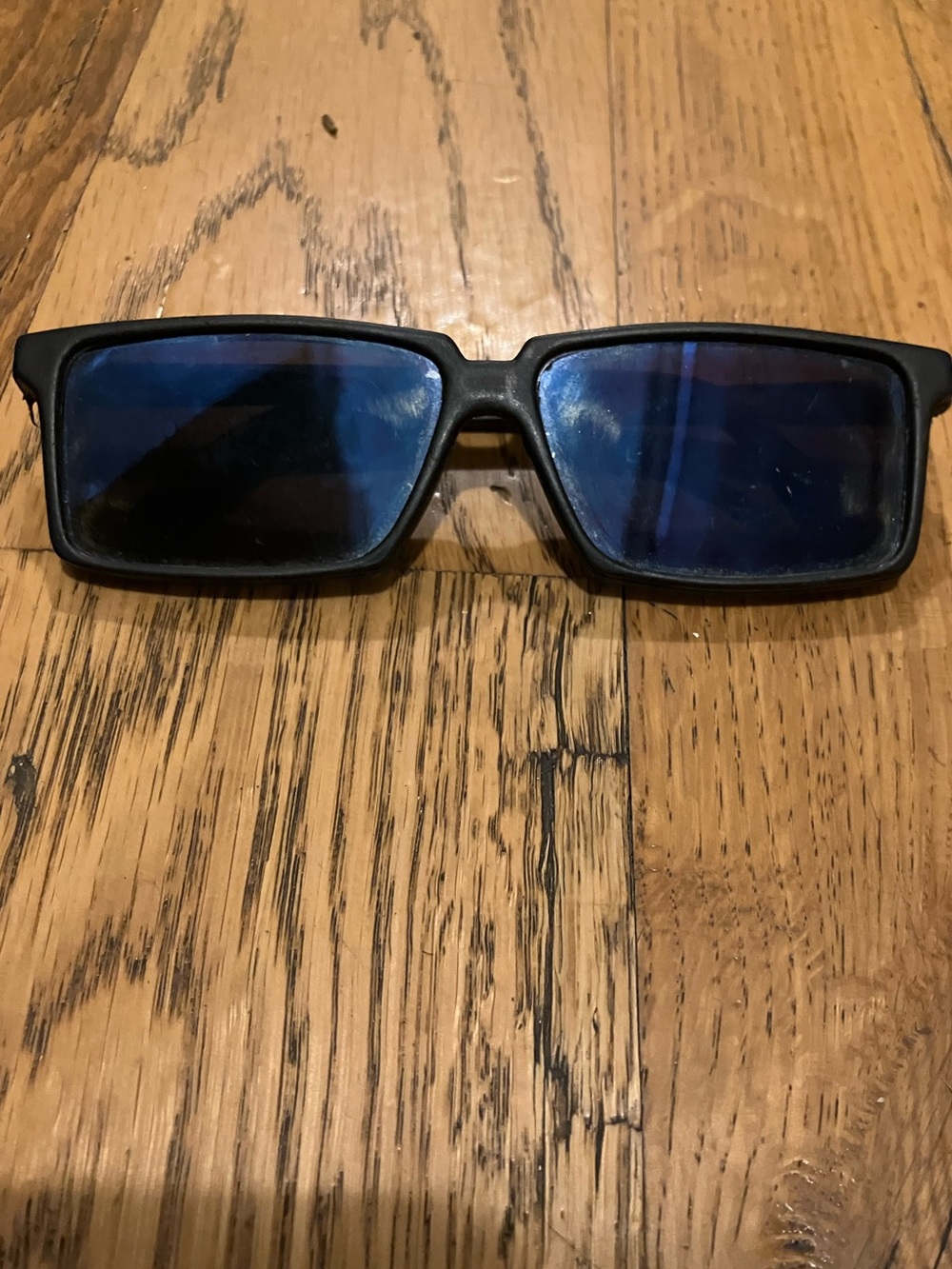 Kellogg's Raisin Bran Novelty Mirror Sunglasses Prize Used Reflective Blue